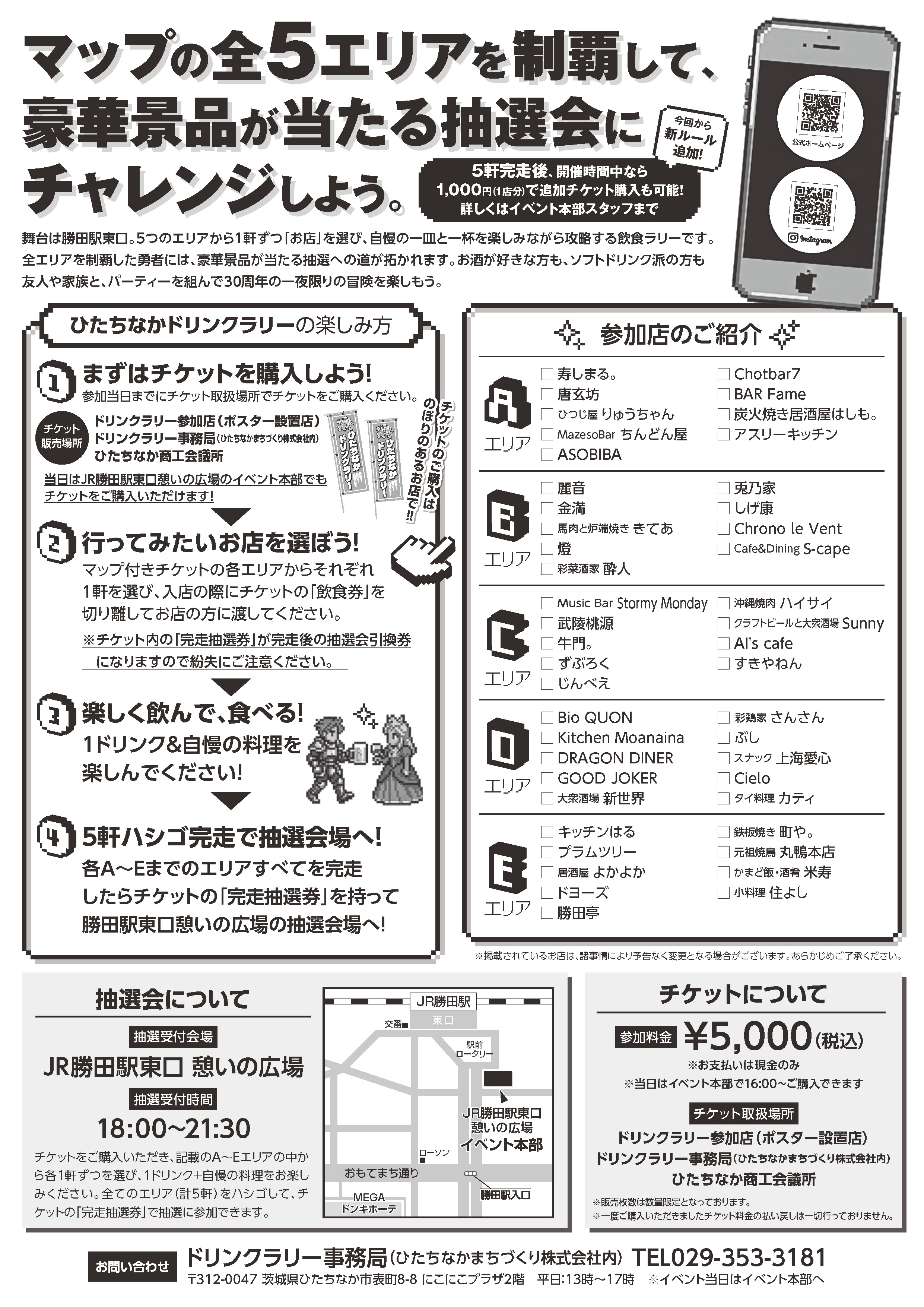 第30回ひたちなかドリンクラリー 茨城 ひたちなか 勝田